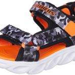 Skechers HYPNO-SPLASH Büyük Erkek Çocuk Siyah Işıklı Sandalet 400077L BGOR