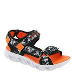 Skechers HYPNO - SPLASH Erkek Çocuk Gs Siyah Işıklı Sandalet