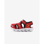 Skechers Hypno - Splash - Hydro - Fun Küçük Erkek Çocuk Kırmızı Işıklı Sandalet 400612n Rdbk Kırmızı