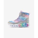 Skechers İnfinite Heart Lights - Lovin Hearts Büyük Kız Çocuk Gri Işıklı Spor Ayakkabı 303054l Smlt Gri