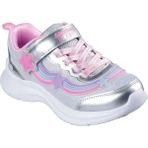 Skechers Jumpsters 2.0 Işıklı Kız Çocuk Spor Ayakkabı 303724L - Pembe - Turkuaz - Gümüş