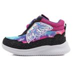 Skechers Jumpsters Kids Sneaker Bilekli Fermuarlı Işıklı Günlük Çocuk Spor Ayakkabı Pembe-Siyah