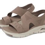 Skechers Kadın Arch Fit Brightest Day ayak kemeri kalıbı en parlak gün için, Mocha örgü, 37 EU