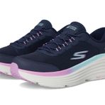 Skechers Kadın Max Yastıklama Endeavour Cardova Eller Serbest Slip-ins Sneaker, Lacivert/Mor, 38.5 EU