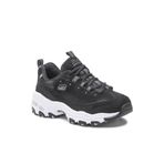 SKECHERS Kadın Siyah Sneaker Casual Comfort D-Lites