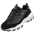 Skechers kadın Sneakers D´Lites Glamour Feels Schwarz, Schuhgröße:EUR 41