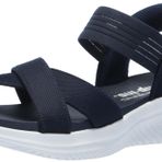 Skechers Kadın Ultra Flex 3.0-Never Netter Eller Serbest Slip-ins Sandalet, Lacivert, 38 EU