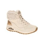Skechers Kadın UNO Rugged Fall Shimmer bot, doğal renkler, 36 EU, doğal, 36 EU