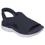 Skechers Kadın Zirveleri - Tatlı Evrimleşmiş Spor Sandalet, Lacivert, 38 EU