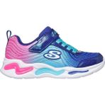 Skechers Kız Çocuk Işıklı Spor Ayakkabı 302327L Ombre Ekspres - Mavi - Pembe