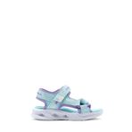 Skechers Kız Çocuk Mavi Düz Sandalet SOLA GLOW SANDAL Modeli