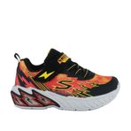 Skechers LİGHT STORM 2.0 Küçük Erkek Çocuk Siyah/Kirmizi Işıklı Spor Ayakkabı 400150N BKRD