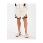 SKECHERS M Diagonal Lw Fleece Sweatshort Erkek Offwhite Şort S2510040-102