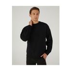 Skechers M Essential Crew Neck Sweatshirt Erkek Siyah Sweatshirt S242113-001