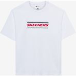 SKECHERS M Heavyweight Graphic Tee T-Shirt Erkek Beyaz Tshirt S2510154-100