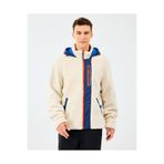 SKECHERS M Outdoor Fleece Full Zip Sherpa Erkek Offwhite Mont S242039-102