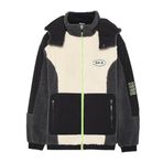 Skechers M Outdoor Fleece Full Zip Sherpa Erkek Offwhite Mont