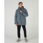 Skechers M Outerwear Coated Jacket Erkek Gri Mont S242049-003 - L