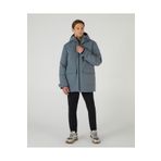 SKECHERS M Outerwear Coated Jacket Erkek Gri Mont S242049-003