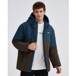 Skechers M Outerwear Padded Jacket Erkek Petrol Mont S232059-405