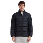 Skechers M Outerwear Padded Jacket Erkek Siyah Mont