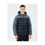 Skechers M Padded Jacket Erkek Gri Mont S242033-3998
