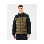SKECHERS M Padded Jacket Erkek Siyah Mont S242033-3817