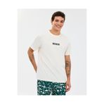 SKECHERS M Regular T-Shirt Erkek Beyaz Tshirt S2610115-3855