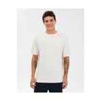 SKECHERS M Relaxed Fıt T-Shirt Erkek Beyaz Tshirt S2610136-3855