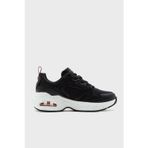 Skechers M-Uno Logolu Kalın Tabanlı Sneaker Bayan Ayakkabı 177052 BLK SİYAH
