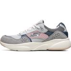 Skechers Meridian-Charted Memory Foam Womens Sneaker Hafızalı Taban Hakiki Deri Kadın Günlük Spor Ayakkabı Gri