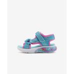 Skechers Mermaıd Dreams Sandal Küçük Kız Çocuk Mavi Işıklı Sandalet 303111n Blmt Mavi