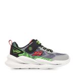 Skechers Meteor-Lights 2.0 Büyük Erkek Çocuk Gri Işıklı Spor Ayakkabı, 31 EU, 401490L, Gray, Erkek çocuk