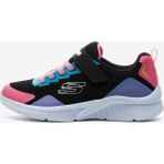 Skechers Microspec Büyük Kız Çocuk Siyah Spor Ayakkabı 302348L Bkmt Konforlu Silikon/Plastik Taban