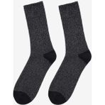 SKECHERS Non Terry Crew - 3'lü Paket Erkek Çorap Erkek Black Combo Çorap S116025-007