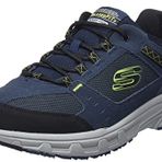 Skechers Oak Canyon 51893 Kahverengi Mavi Erkek Spor Ayakkabı