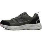Skechers Oak Canyon-Verketta Mens Leather Outdoor Shoes Deri Erkek Outdoor Yürüyüş Ayakkabısı Yeşil
