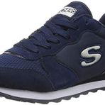 Skechers Og 85 Gold'n Gurl Lacivert Süet File Naylon Gümüş Süsleme Kadın Spor Ayakkabı