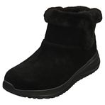 Skechers ON-THE-GO STELLAR - COZY STEP 144775 BBK Kadın Bilek Hizasında Bot Siyah 38 EU
