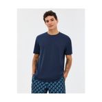 SKECHERS Organic Coll. M Short Sleeve T-Shirt Erkek Lacivert Tshirt S241166-0505