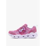 Skechers Pembe Unisex Bebek Işıklı Yürüyüş Ayakkabısı 303258N HPMT-HEART LIGHTS BOOGIE LA