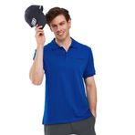 Skechers Polo Shirt M Short Sleeve Erkek Mavi Polo Yaka Tshirt