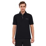 Skechers Polo Shirt M Short Sleeve Erkek Siyah Polo Yaka Tshirt M