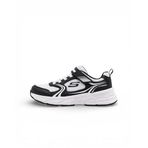 Skechers RETRO-GRAPH 303692L BKW Kız Çocuk Spor Ayakkabı Siyah 28 EU