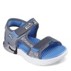Skechers S-LİGHTS: CREATURE-SPLASH Erkek Çocuk Gs Gri Işıklı Sandalet