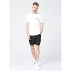 Skechers S211710-001 Siyah Erkek Lastikli Bel Regular Fit Şort Mayo