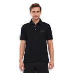 Skechers S221047-3817 M Color Block Detail P Siyah Erkek Polo T-Shirt