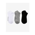 Skechers S221512-971 U 3 Pack Padded Low Cut Sock Unisex Çok Renkli Çorap