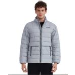 Skechers S231242M Gri Outerwear Padded Jacket Erkek Mont