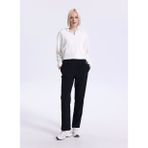 Skechers S2510121-3817 W Micro Wide Leg Pant Siyah Kadın Sweatpant